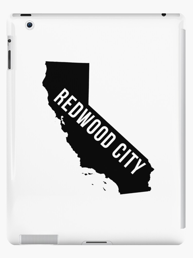 Redwood City, California State Silhouette | iPad Case & Skin