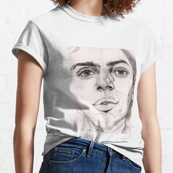 Portrait Sketch Classic T-Shirt
