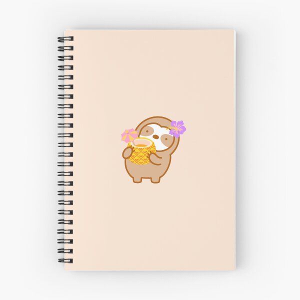 Item preview, Cute Tropical Pineapple Drink Sloth  designed and sold by theslothinme.
