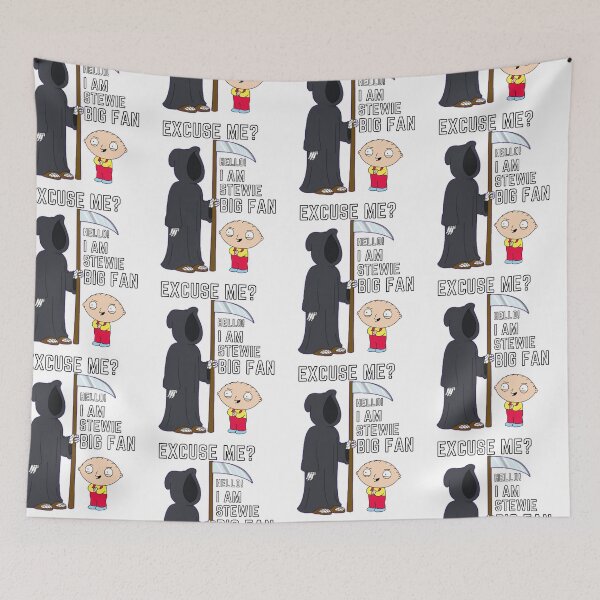 Item preview, Stewie Quote - Excuse me? Hello! I am Stewie. big fan designed and sold by avocadissimo.