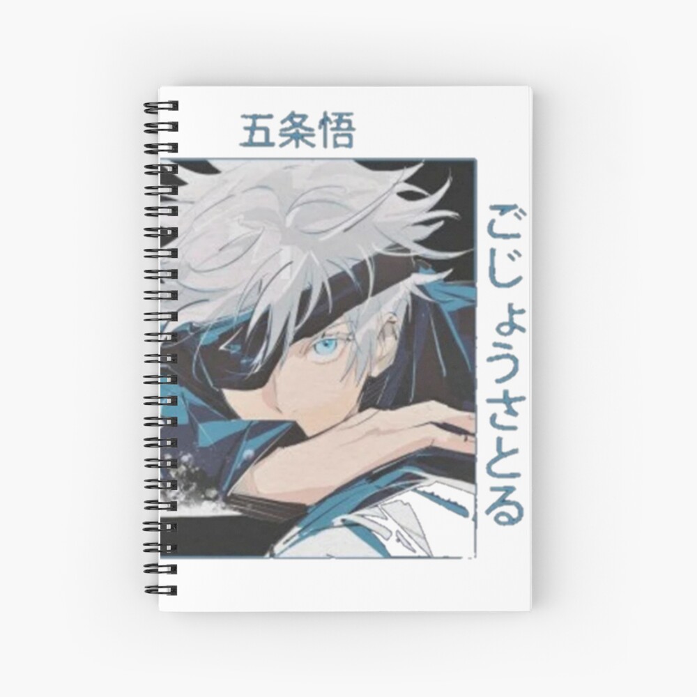 Cahier à Spirale « Unisex Gojo Satoru Jujutsu Kaisen Jujutsu Kaisen