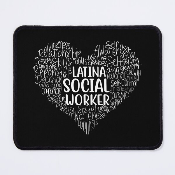 Item preview, Funny Latina Social Worker Heart Cute Work Love Hispanic designed and sold by Best Designer.