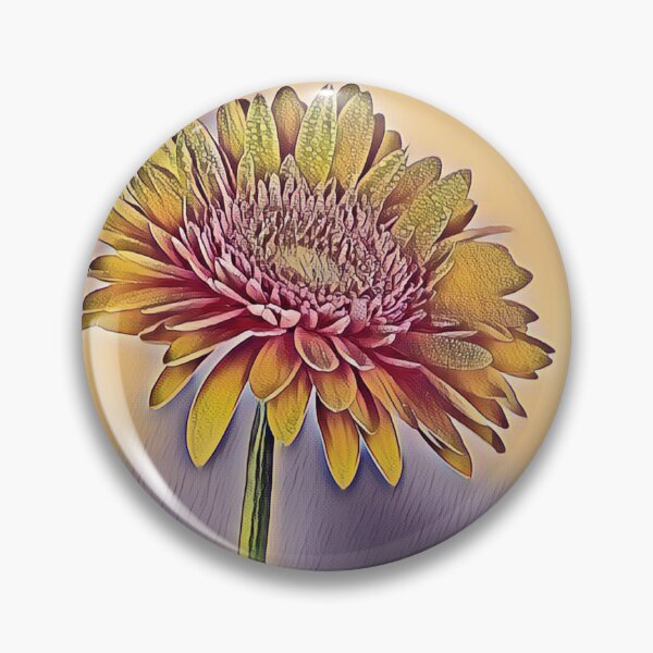 Item preview, Single Painted Daisy Flower designed and sold by HappyLifeCreate.