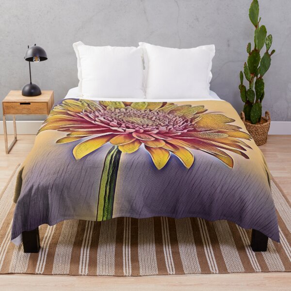 Item preview, Single Painted Daisy Flower designed and sold by HappyLifeCreate.