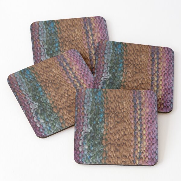 Item preview, Handspun and handdyed knit purl yarn designed and sold by ChillonLeachArt.