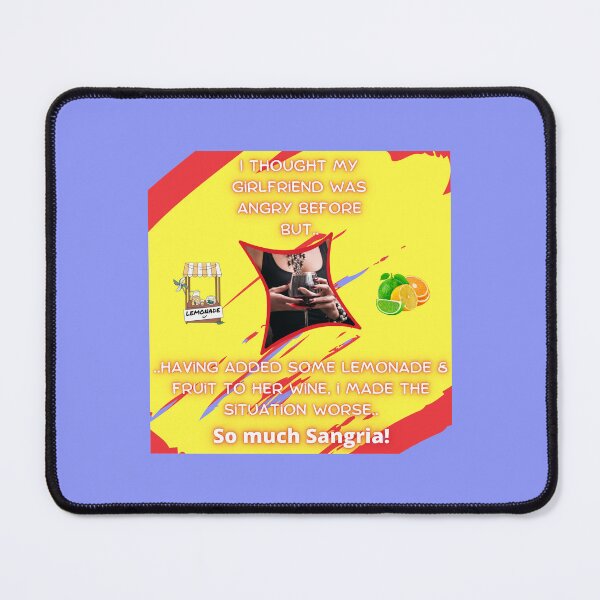 Item preview, Funny Play on Words Design - Sangria designed and sold by CoyoteGifts.