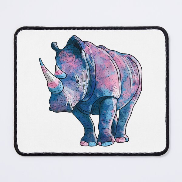 Item preview, Transgender Rhino Trans Pride Rhinoceros   designed and sold by kylepeterart.