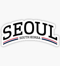 Seoul South Korea Sticker