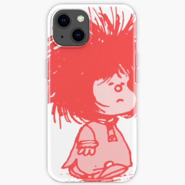 Mafalda en couleurs Coque souple iPhone