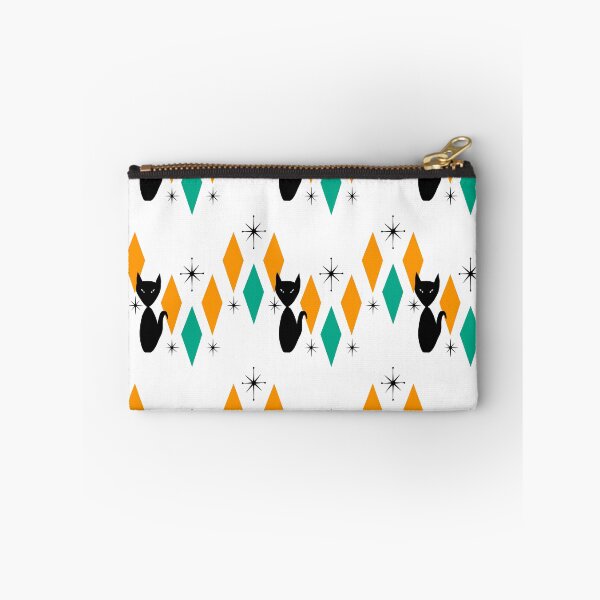 Item preview, Mid Century Modern Eames Era Cat Diamonds Starbursts designed and sold by Itaya Art.