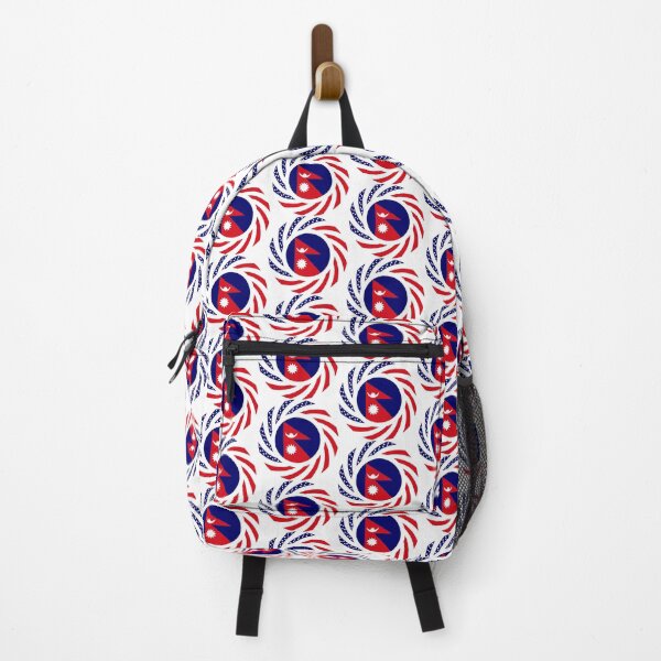 Item preview, Nepalese American Multinational Patriot Flag Series designed and sold by Carbon-Fibre Media.