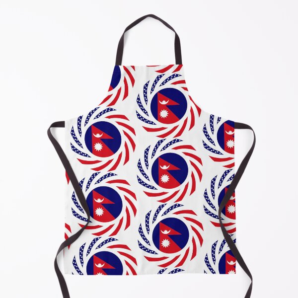 Item preview, Nepalese American Multinational Patriot Flag Series designed and sold by Carbon-Fibre Media.