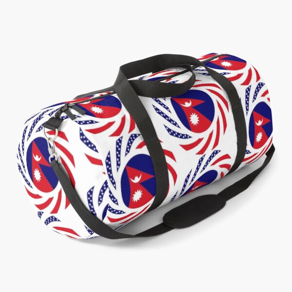Item preview, Nepalese American Multinational Patriot Flag Series designed and sold by Carbon-Fibre Media.