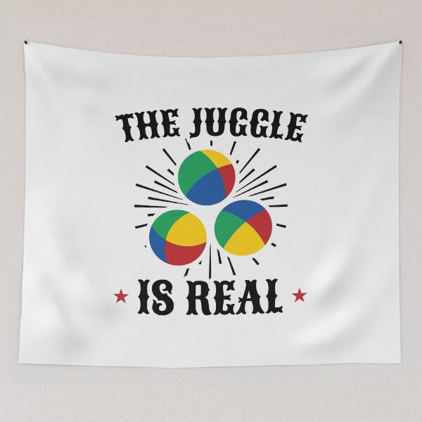 Item preview, Colorful Juggling, Juggle Design designed and sold by EstelleStar.