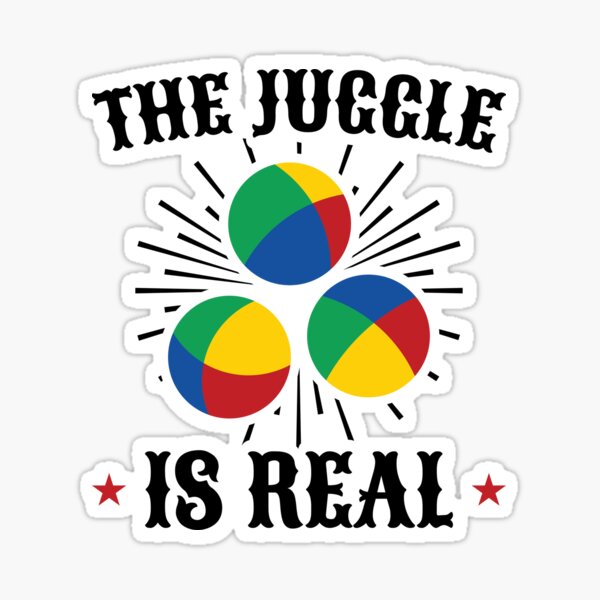 Item preview, Colorful Juggling, Juggle Design designed and sold by EstelleStar.