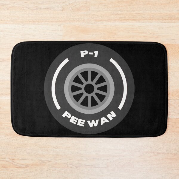 Item preview, Pee Wan Tyre (White) designed and sold by F1TwoTee.