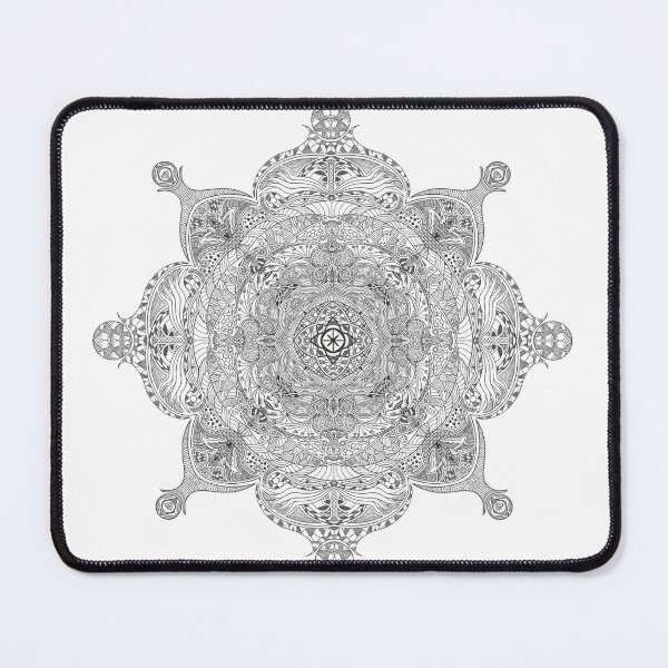 Artikelvorschau, Symbolisches detailliertes Mandala entworfen und verkauft von DomaDoma.