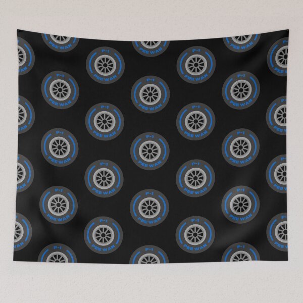 Item preview, Pee Wan Tyre (Blue) designed and sold by F1TwoTee.