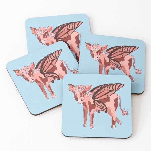 Item preview, Butterfly Strawberry Cow designed and sold by TheDoodlemancer.