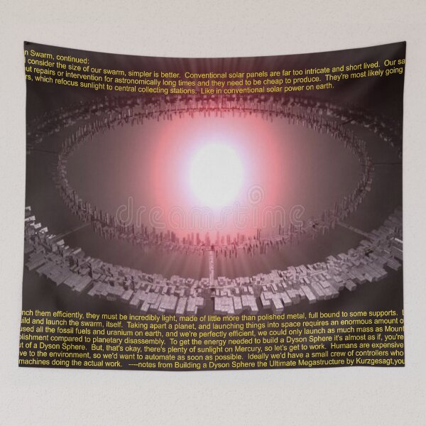 Item preview, Dyson Swarm 2 Art designed and sold by Alicefish.