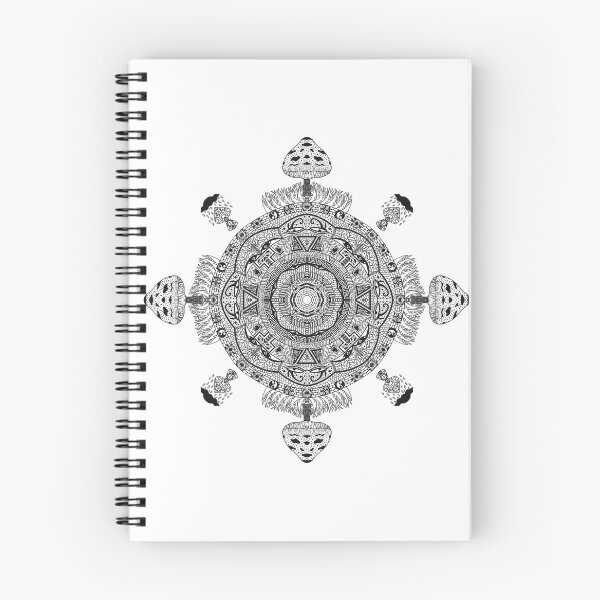 Item preview, Mushroom mandala designed and sold by DomaDoma.