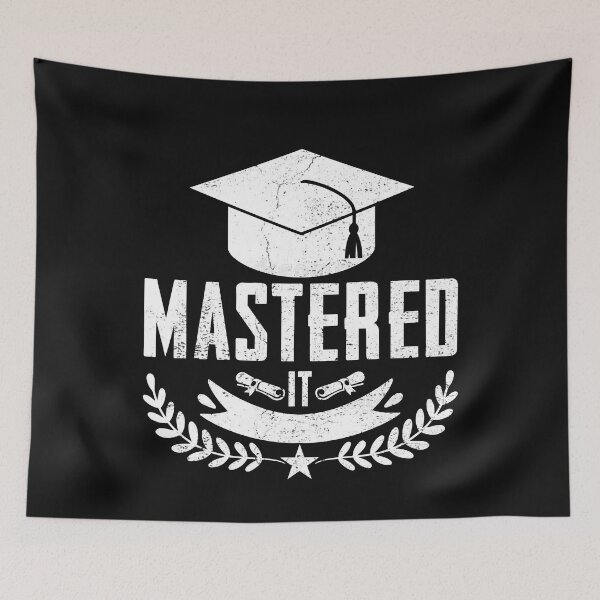Artikelvorschau, Funny Mastered It Master Degree College Graduation Class entworfen und verkauft von Best Designer.