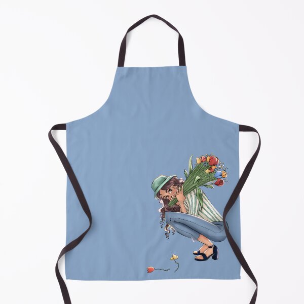 Item preview, Girl with flowers designed and sold by LeyliLike.