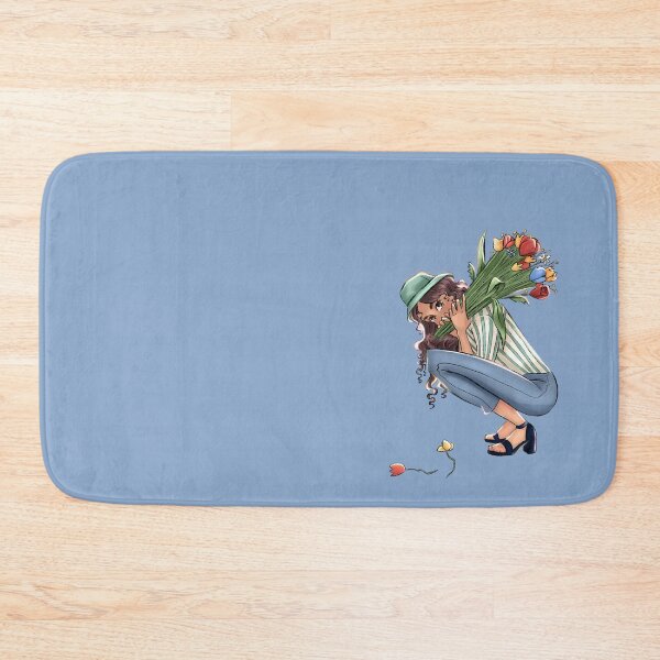 Item preview, Girl with flowers designed and sold by LeyliLike.