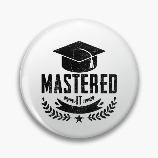 Item preview, Funny Mastered It Master Degree College Graduation Class  designed and sold by Best Designer.