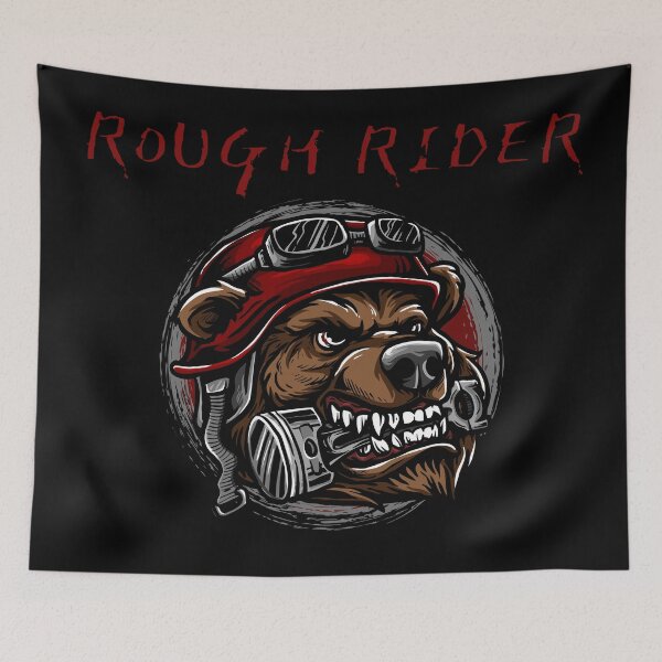 Item preview, Rough Rider Biker Shirt designed and sold by Mark Cannon.