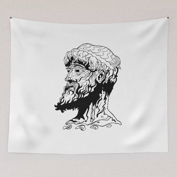 Item preview, Ancient Greek Statue Male Head designed and sold by Klotho-Fashion.