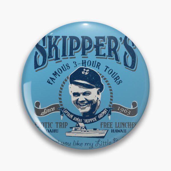 Item preview, Skipper's Famous 3 Hour Boat Tours Lts designed and sold by Alema Art.