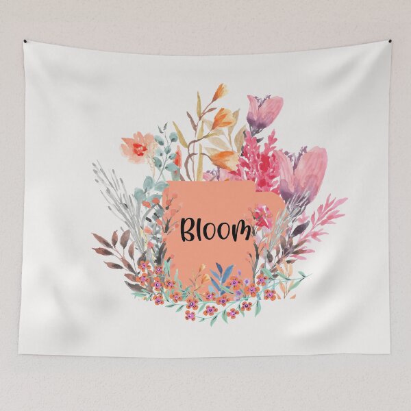 Item preview, Wildflowers Bloom designed and sold by HappyLifeCreate.