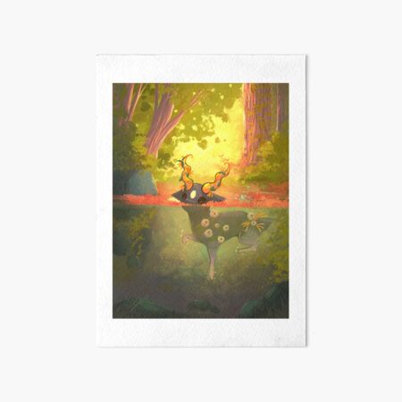 Research in the Forest Art Board Print