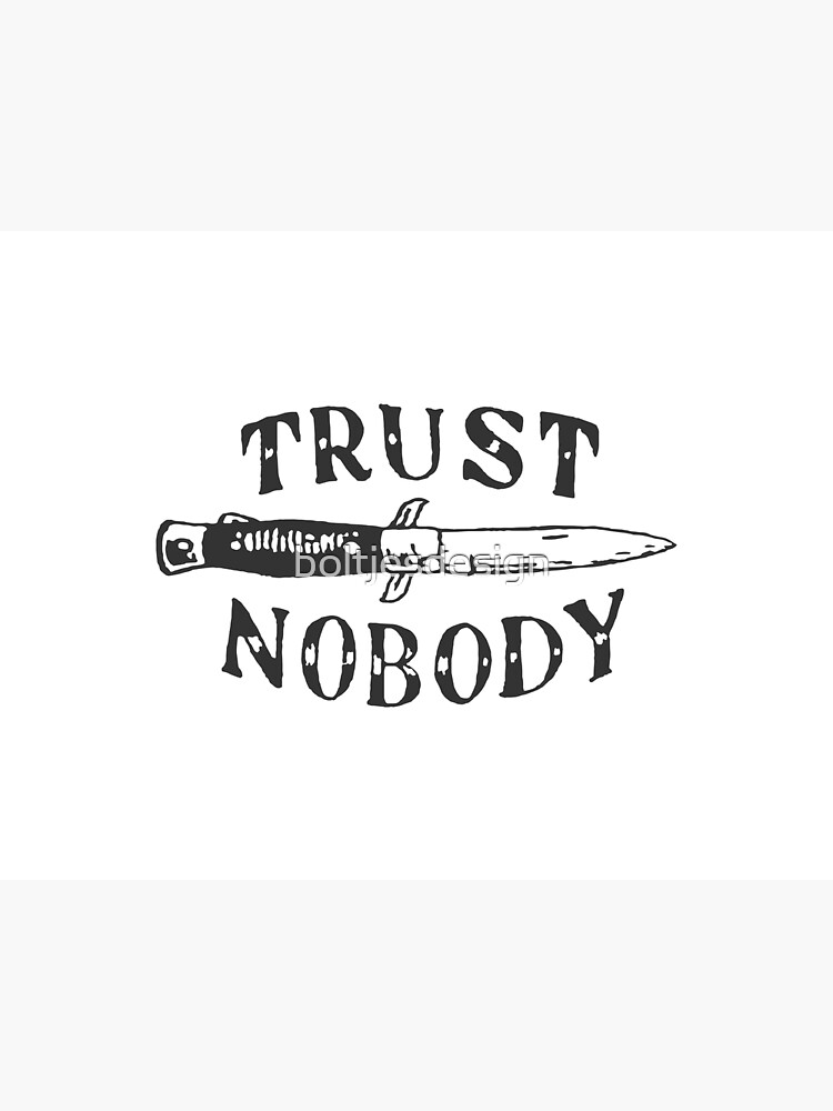 BHACK on Tumblr: Trust no one