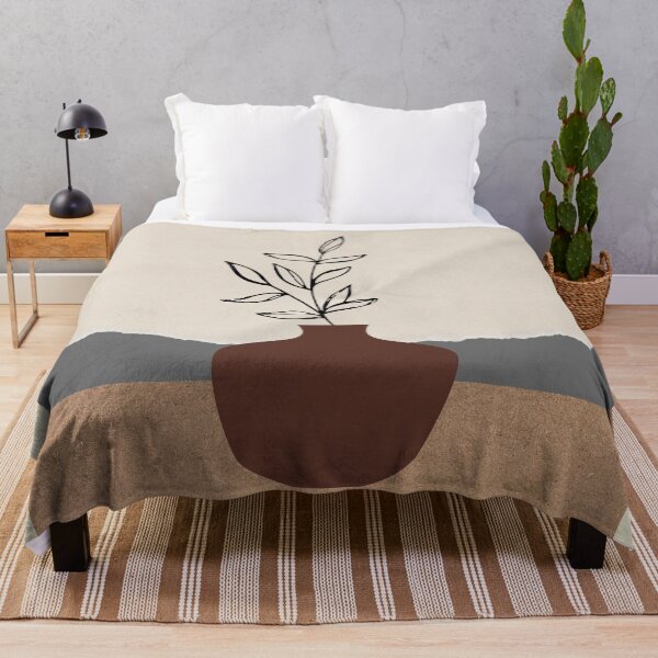 Item preview,  Minimal Modern  Terraccota  Pottery Abstract Pot Design designed and sold by zedonee.