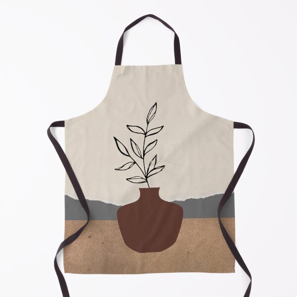Item preview, Minimal Modern Terraccota Pottery Abstract Pot Design designed and sold by zedonee.