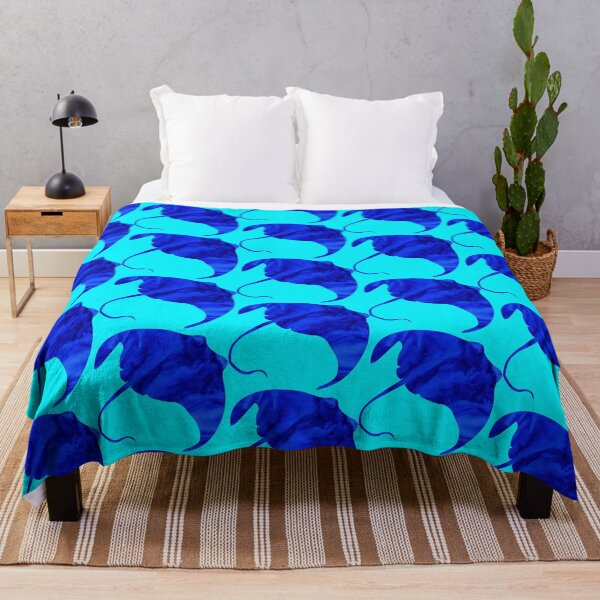 Item preview, Blue Swirly Stingray designed and sold by Artistability.