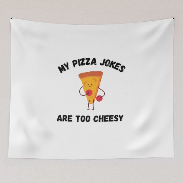 Item preview,  My pizza jokes are too cheesy-eat pizza-funny designed and sold by PacePoint.