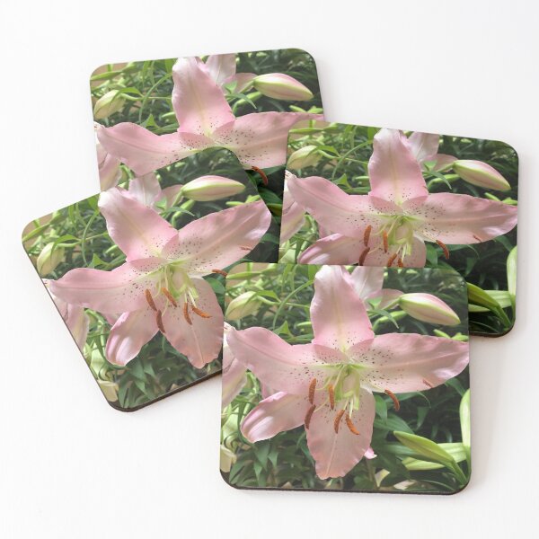 Item preview, Pretty pink stargazer lily flower  designed and sold by FlowersAndMore.