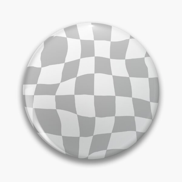 Item preview, Warped Gray and White Checker Pattern designed and sold by Julie Erin Designs.