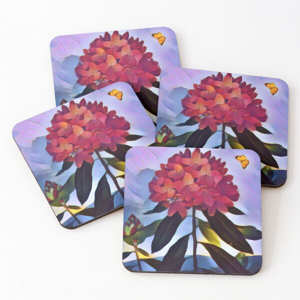 Item preview, The Pontic Rhododendron flower from The Temple of Flora Robert John Thornton designed and sold by Lumia Creations.