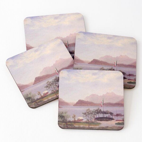 Item preview, Serenity at the Marina: A Majestic Boat Amidst a Vibrant Maritime Scene designed and sold by SweetMySpot.