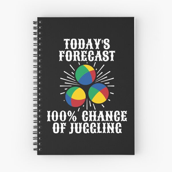 Item preview, Today's Forecast - 100% Chance of JUGGLING designed and sold by EstelleStar.