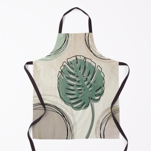 Item preview, Monstera Leaf Minimal Abstract designed and sold by Pretty-Bird.