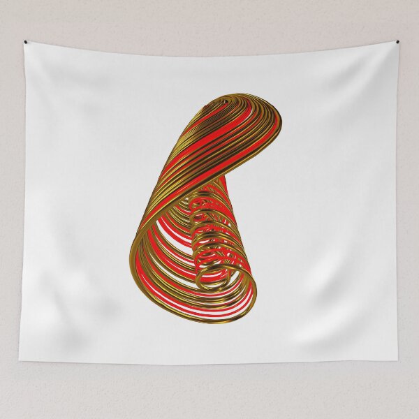 Item preview, Chaotic Attractor , the butterfly effect, Sprott-Linz (Red & Gold) designed and sold by thinkeccel.