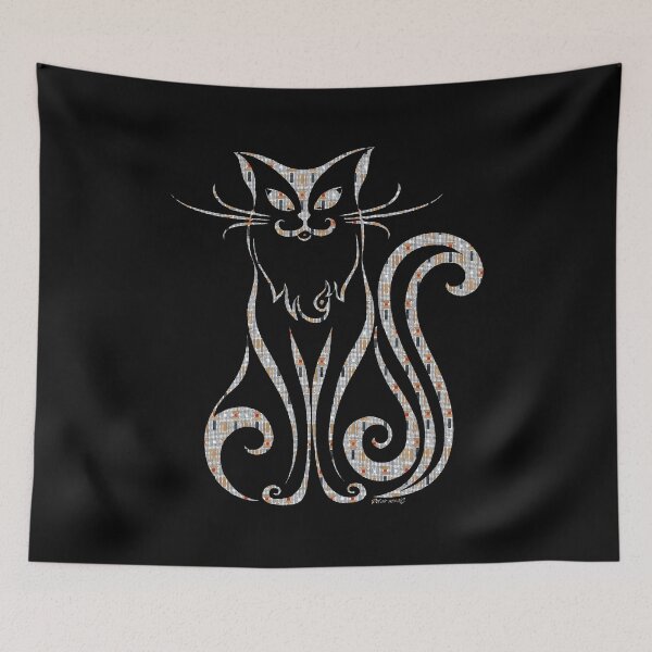 Item preview, The Rodolphe cat, the perfection of feline majesty. designed and sold by PolairmozaiC.