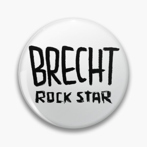 Item preview, German Theater, Brecht, Rock Star Bertolt Brecht designed and sold by badlydrawnbabe.