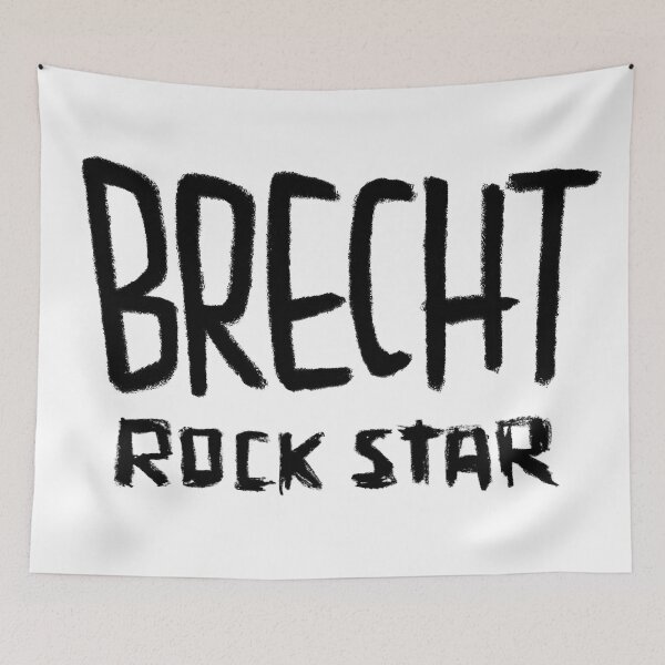 Item preview, German Theater, Brecht, Rock Star Bertolt Brecht designed and sold by badlydrawnbabe.
