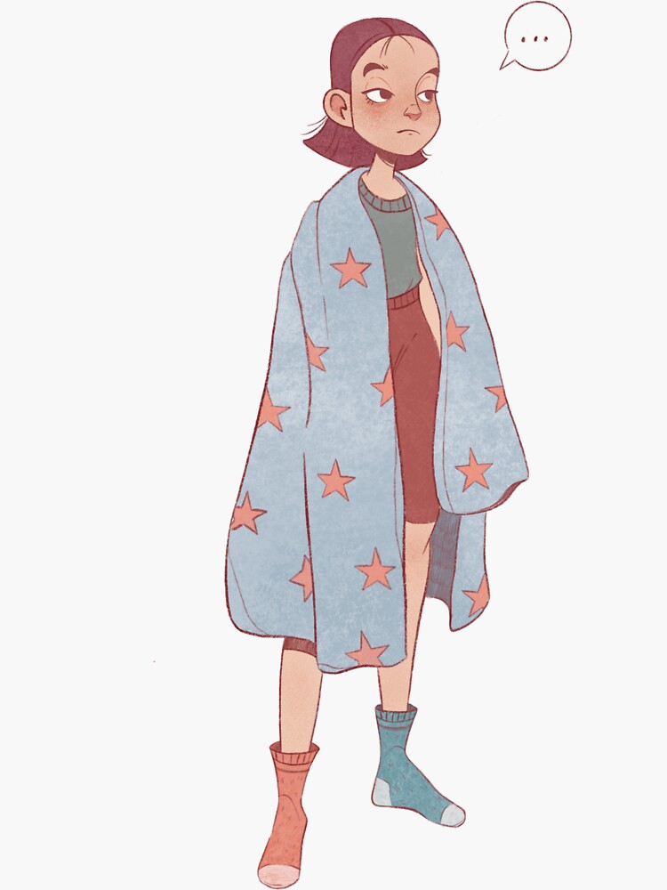 "Moody mode on. Always" Sticker by DarikoArt Redbubble